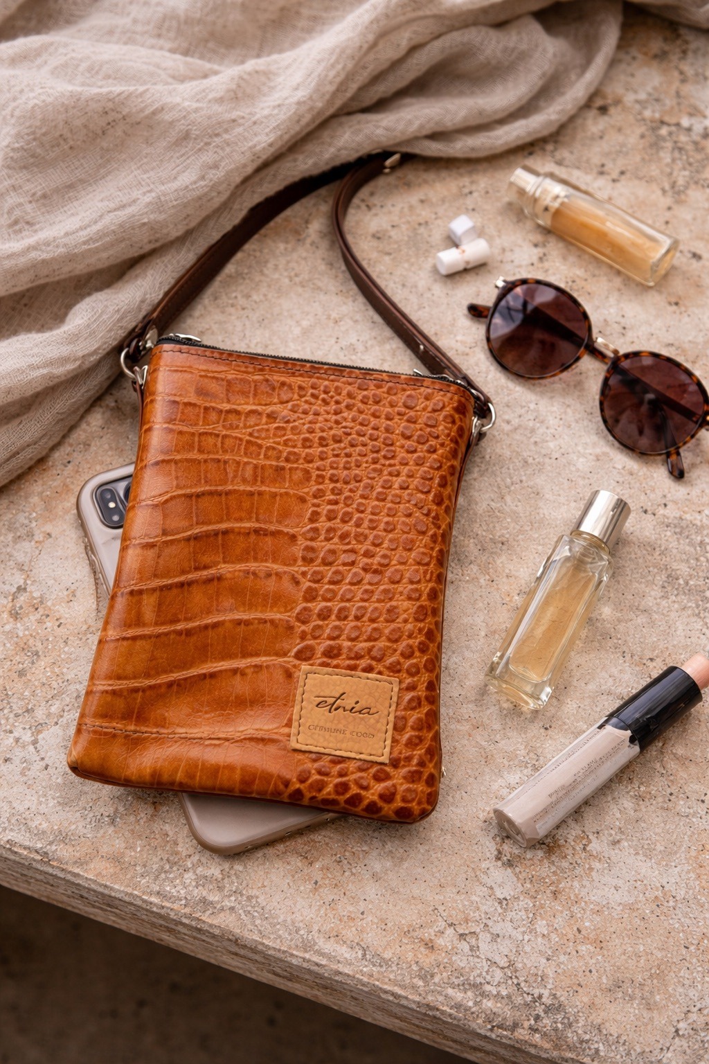 Pochette cuir - ETNIA Sahara – Image 2